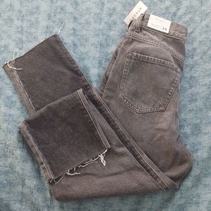 NWT pacsun dark shadow high rise straight jeans